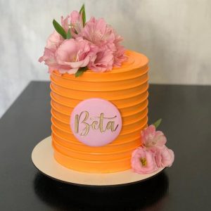 Bolo Festivo - Laranja